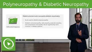 Polyneuropathy Multifocal Motor amp Diabetic Neuropathy – Neuropathology  Lecturio [upl. by Enitsirc444]