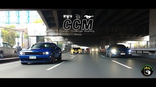 CCM Camaro Challenger Mustang Breakfast Run  Notorious Motorsports [upl. by Ytissahc]