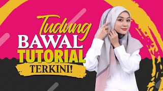 CARA PAKAI TUDUNG BAWAL UNTUK LEBIH GLAM DAN CANTIK [upl. by Noraa]