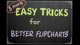 More easy tricks to create great flipcharts [upl. by Linsk]