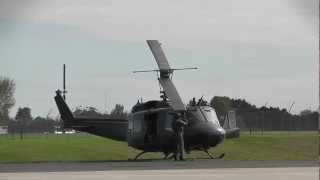 RNZAF BELL UH1H HUEY START HOVER  DEPART [upl. by Annad192]