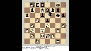 Berend Fred vs Ehlvest Jaan  EU Chess U21 1982 Groningen Netherlands [upl. by Bran]