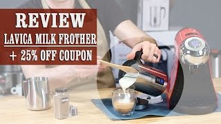 Lavica Automatic Milk Frother Review [upl. by Griggs]