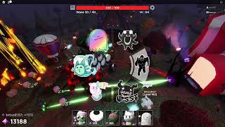 duo creepy carnival hard mode  tower heroes  BitIsDumb roblox [upl. by Dawson295]