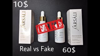 Real Vs Fake Farsali Rose Gold Elixir Oil [upl. by Cherilynn982]