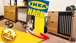 POMYSŁ JAK ZABUDOWAĆ GRZEJNIK Wykorzystuję SZAFKĘ IKEA STÄLL [upl. by Brottman]