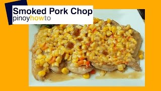 How to cook Smoked Pork Chop  PinoyHowTo [upl. by Ogaitnas363]