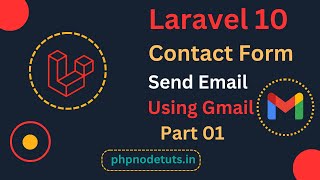 ⚡Laravel 10 Contact Form How to Send Email in Laravel using Gmail Laravel Contact Form send Email [upl. by Ase654]