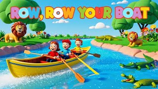 quot🎶 Sing amp Play Row Row Row Your Boat  Fun Nursery Rhymes for Kids 🎉☀️quot [upl. by Weed525]