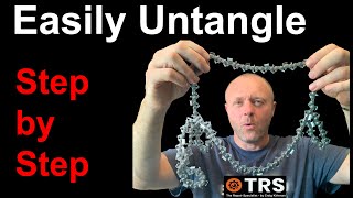 Worlds Easiest Chainsaw Chain Untangling Guide [upl. by Attezi]