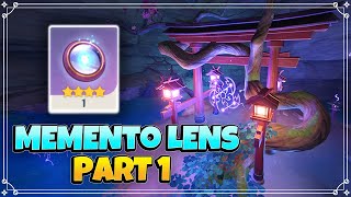 Part 1  Memento Lens Gadget to Unlock the Under Water Waypoint and Domain  Genshin Impact [upl. by Dorice]