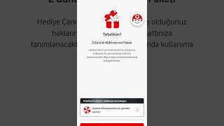 BEDAVA INTERNET VODAFONE ÇARKTAN İNTERNET GETIRME [upl. by Nileuqay886]