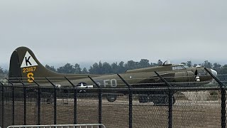 B17 Flying Fortress  Central Coast Airfest 2024 [upl. by Jamin403]