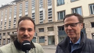 Meilensteine der Schweizer Geschichte Christoph Mörgeli über das erste Fernsehstudio der Schweiz [upl. by Hentrich958]