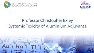 Systemic Toxicity of Aluminium Adjuvants Prof Christopher Exley [upl. by Ynots]