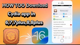 How Too Download Cydia app in 677plus 88plusCydia download [upl. by Andri179]