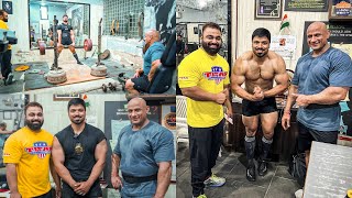 I Trained With INDIAN BODYBUILDING LEGEND MUKESH GAHOLT GURUJI [upl. by Xylina]