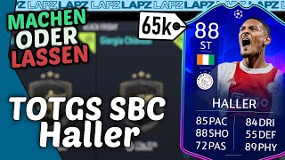 FIFA 22 HALLER TOTGS SBC🔥 Lohnt sich diese SBC🤔Machen oder Lassen [upl. by Redan]