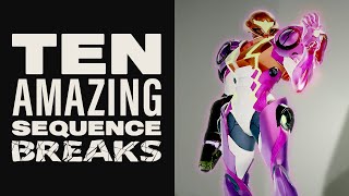 Sequence Breaking in Metroid Dread ⚡ 10 AMAZING Sequence Breaks [upl. by Sadie]