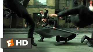 The Matrix Reloaded 26 Movie CLIP  The Burly Brawl 2003 HD [upl. by Nada]