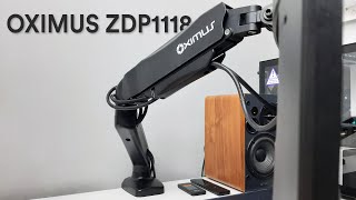 Solusi Meja Kerja Clean Minimalis dengan Monitor Ergonomic  Oximus ZDP1118 Bracket Monitor Arm Vesa [upl. by Darej610]