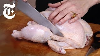 How to Cut Up a Whole Chicken  Melissa Clark Recipes  The New York Times [upl. by Dorin371]