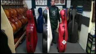 Cello Case Comparison  Eastman K1W Bam Shamrock amp Bam Classic with wheels [upl. by Atiuqrahc]