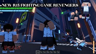 Playing New R15 Fighting Game Revengers [upl. by Aserehtairam]