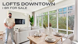 Immaculate 1 Bedroom Apartment For Sale in Downtown Lofts [upl. by Prager]