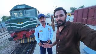 Working Awam Express with New Train Driver Mail and express train Rohri to Samma Satta [upl. by Anoy730]