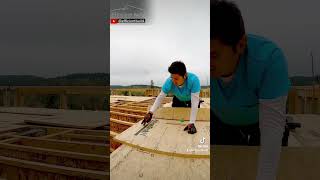 Installing subfloor advantech subfloor zipsystems construction framing framinglife [upl. by Ute524]