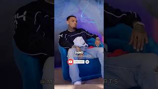 Chris Brown Introduces His Dog Damu to Funny Marco 🐕🔥 shorts [upl. by Zelikow]