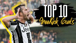 One of Juventus FreeKick Gurus Miralem Pjanics Masterclass [upl. by Nylyram502]