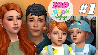 Let the Chaos Begin 100 Baby Challenge The Sims 4 Part 1 100babychallenge 100baby sims4100baby [upl. by Oz343]