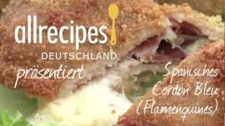 Rezept Flamenquines Spanisches Cordon Bleu selber machen [upl. by Reyna6]