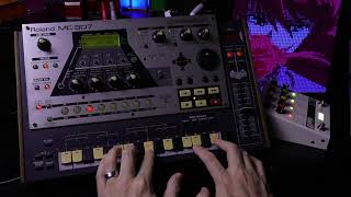 ROLAND MC307 MEETS CHROMA CONSOLE COSMOS MICROCOSM [upl. by Ostap]