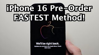 How to PreOrder iPhone 16  16 Pro BEST Method to Save Time [upl. by Mcclimans]