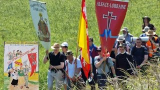 ♦️40ème pèlerinage de Chartres  « Contre vents et marées » [upl. by Atteve]