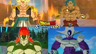 Dragon Ball Sparking ZERO  All MOVIE Characters Transformations HD [upl. by Sulohcin]