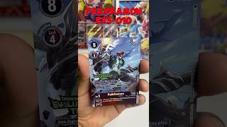 Paildramon EX3010 EVO CUP TOP 4 U digimoncardgame [upl. by Kushner852]