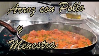 Receta de Arroz con Pollo y Menestra [upl. by Khoury]