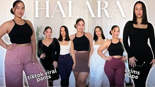 Unveiling The HYPE Testing TikTok Viral HALARA Pants amp SKIMS Dress Dupe TRY ON Halara Review [upl. by Wayolle]