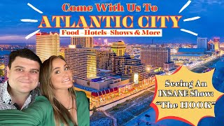 Come With Us to ATLANTIC CITY Day 1  Exploring The Borgata  AMAZING Italian Dinner  The HOOK Show [upl. by Enileda]