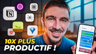 8 applications GRATUITES pour TRIPLER ta productivité [upl. by Nigle]