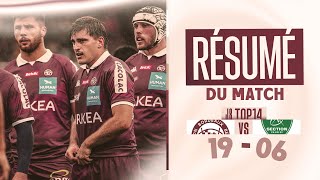 Le Résumé de UBB  Section Paloise  Journée 8 de TOP 14 [upl. by Ellegna466]