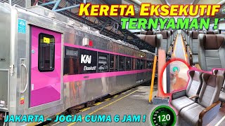 KERETA API EKSEKUTIF TERNYAMAN  NAIK KA TAKSAKA NEW GENERATION JAKARTA JOGJA TIKET PROMO 300 RIBU [upl. by Adnerak509]