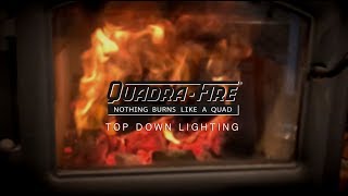 QuadraFire top down lighting procedure [upl. by Llenrub]