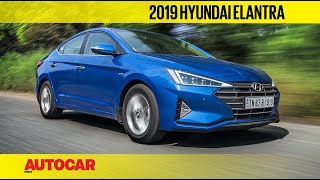 2019 Hyundai Elantra Facelift Review  First Drive  Autocar India [upl. by Neeham]