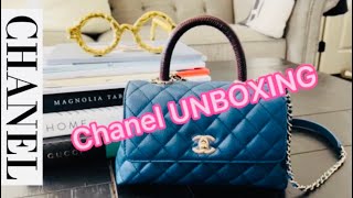 CHANEL COCO HANDLE UNBOXING [upl. by Redna472]