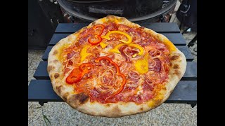 Domácí pizza v keramickém grilu s nástavbou DoJoe 271 [upl. by Aizti112]